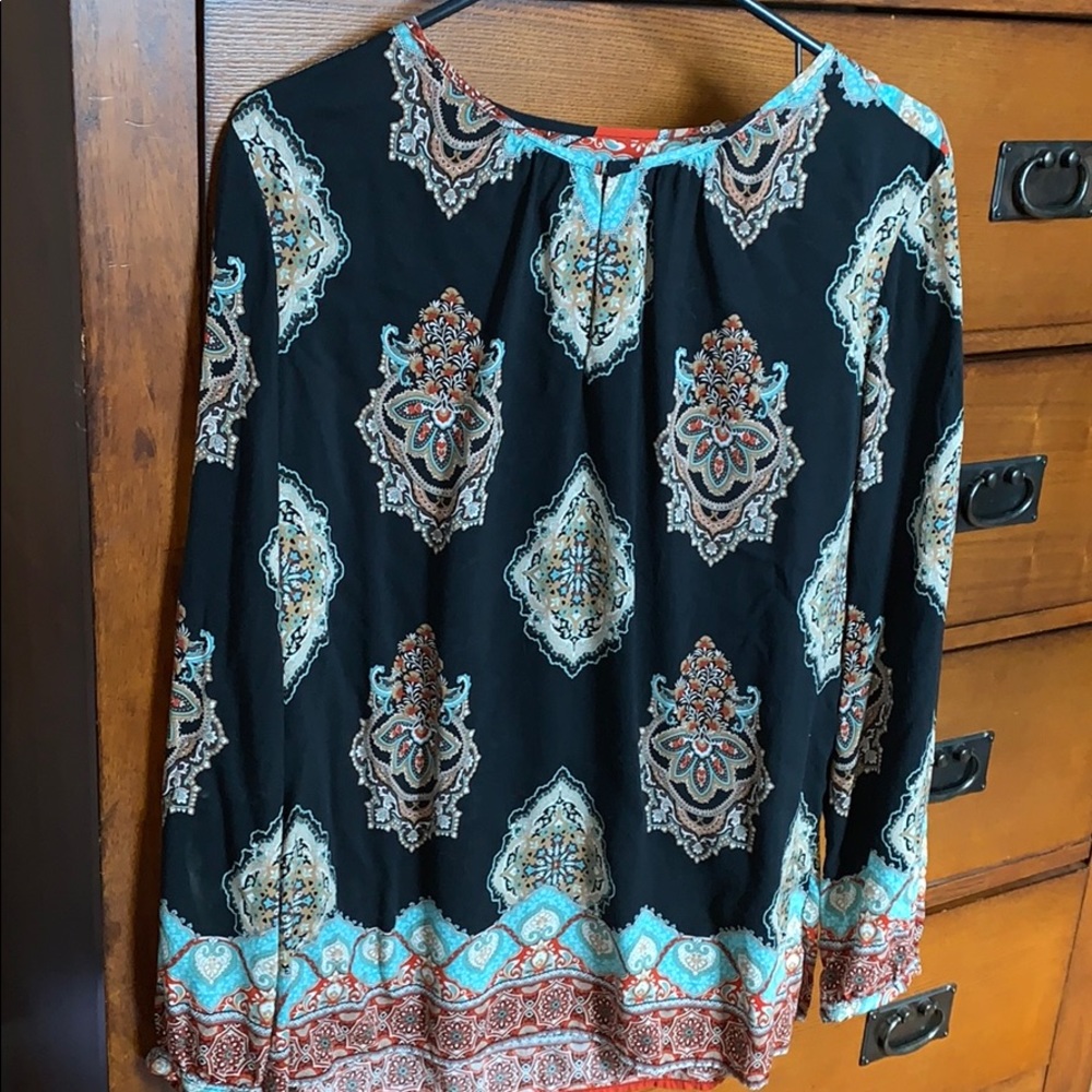 Patterned Top